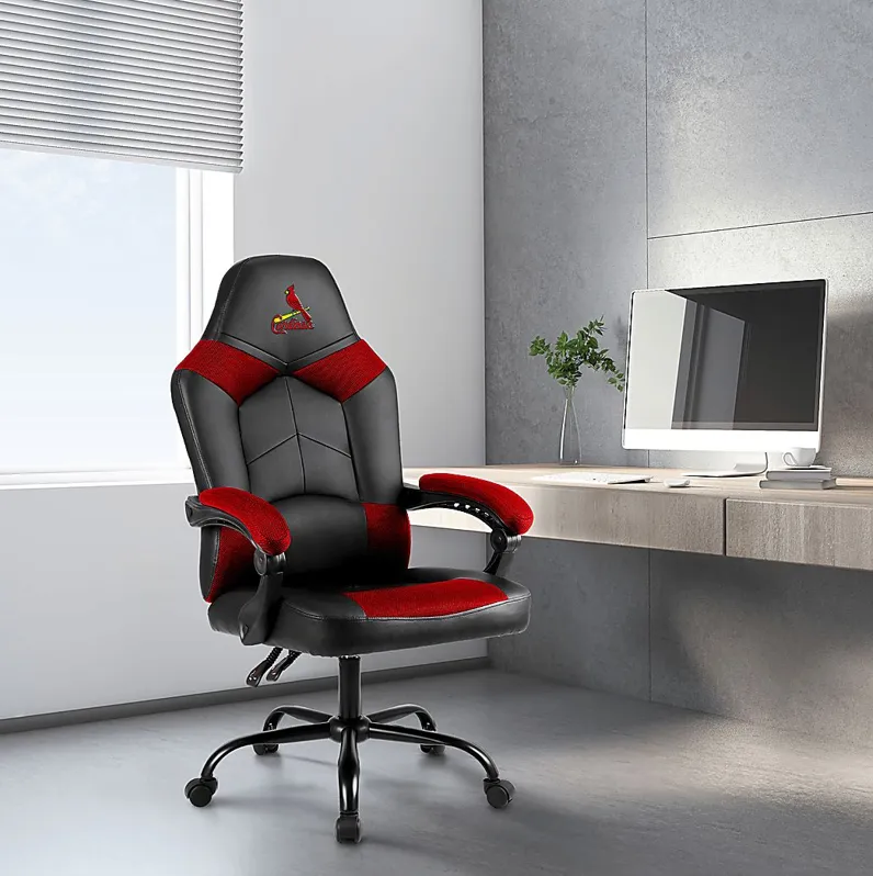 Big Team St. Louis Cardinals Red Office Chairs