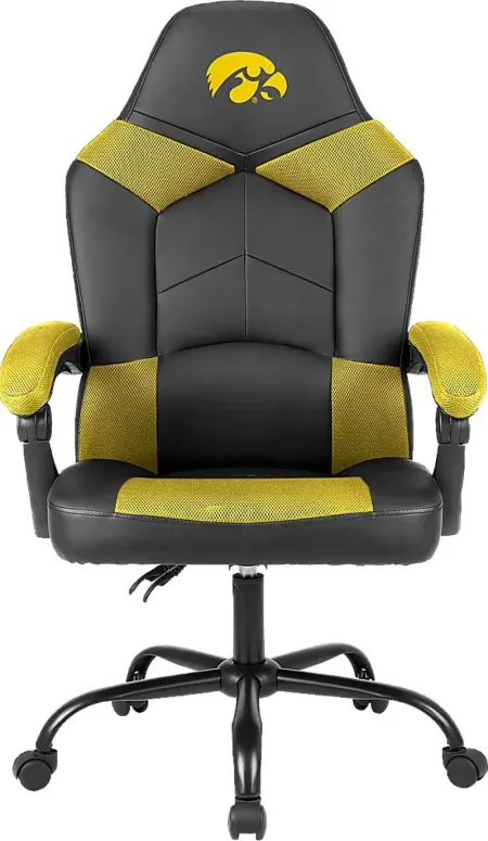 Big Team University of Iowa Yellow Office Chair