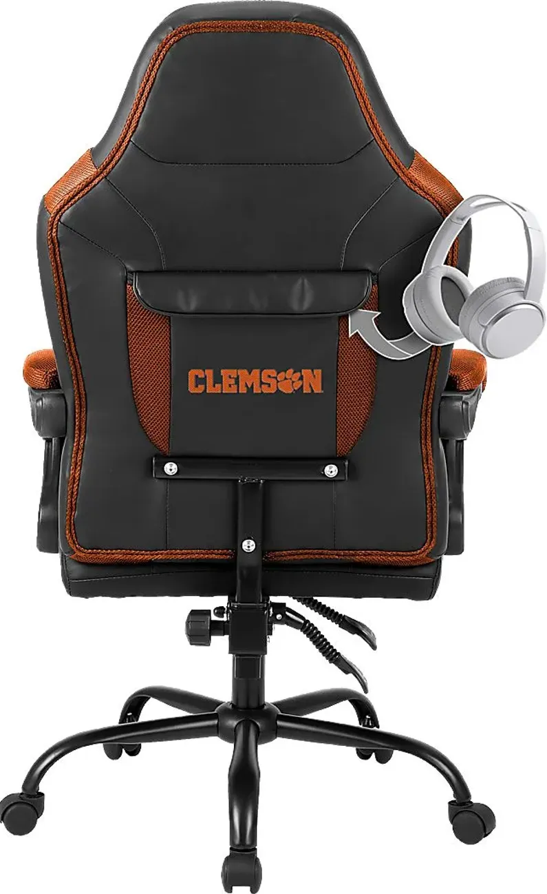 Big Team Clemson University Orange Office Chair