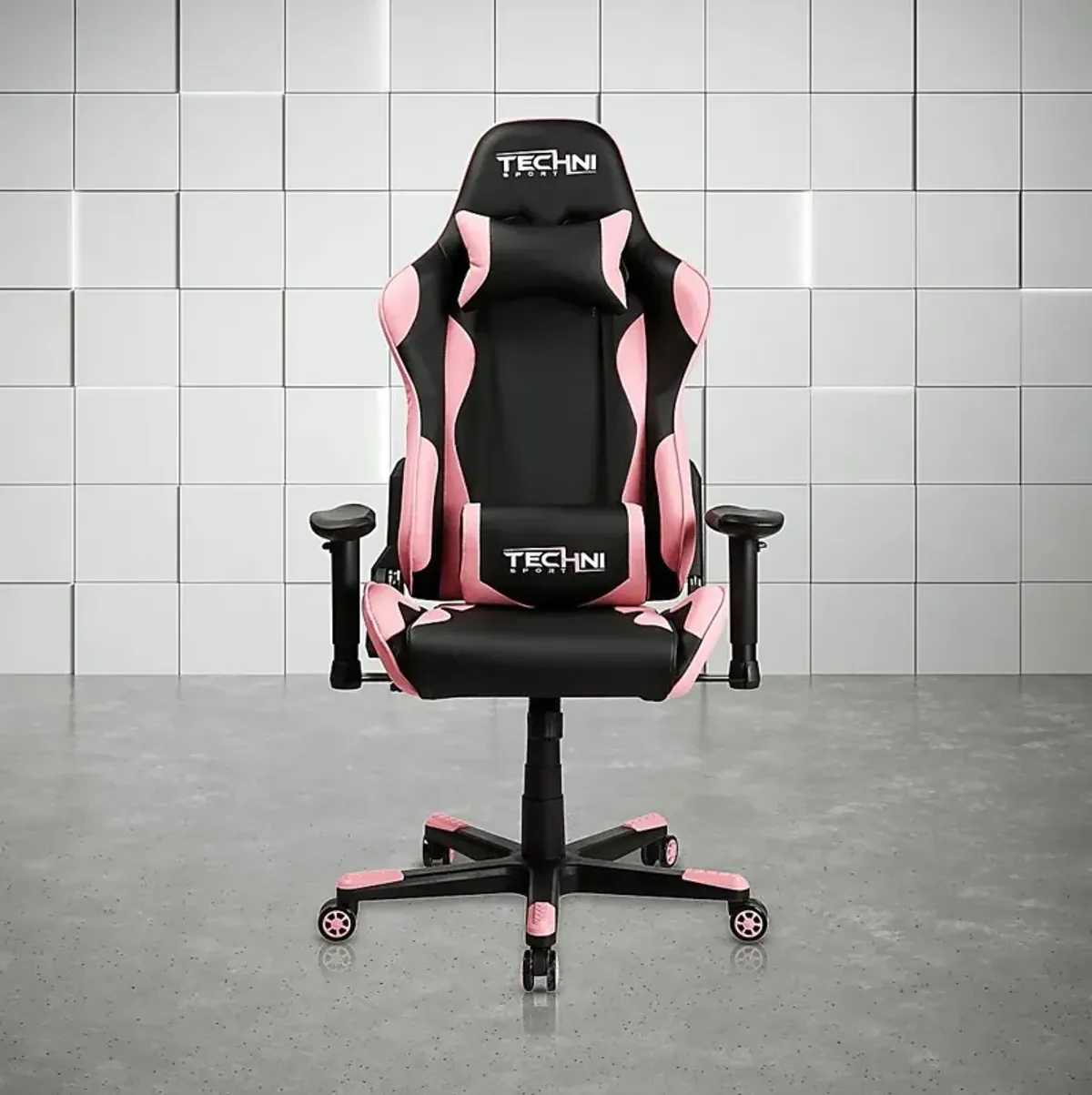 Bramgo Pink/Black Gaming Chair