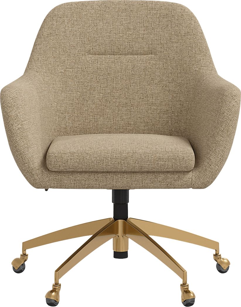 Bulwer Beige Desk Chair