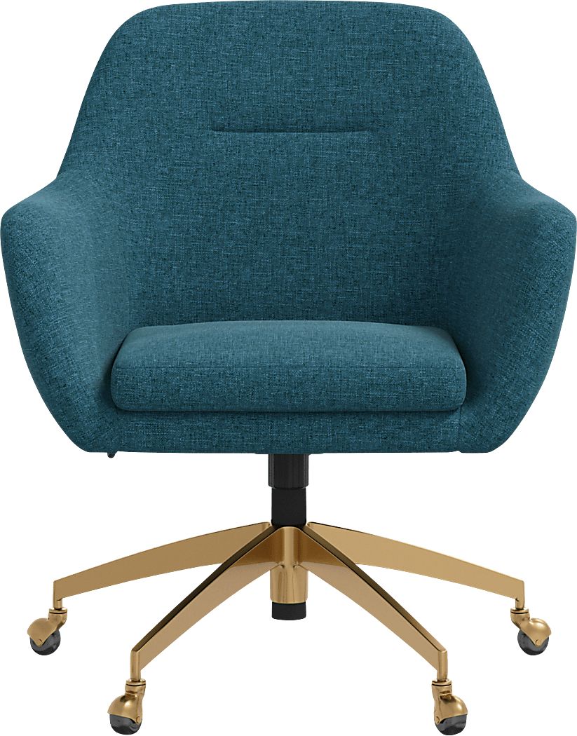 Bulwer Blue Desk Chair