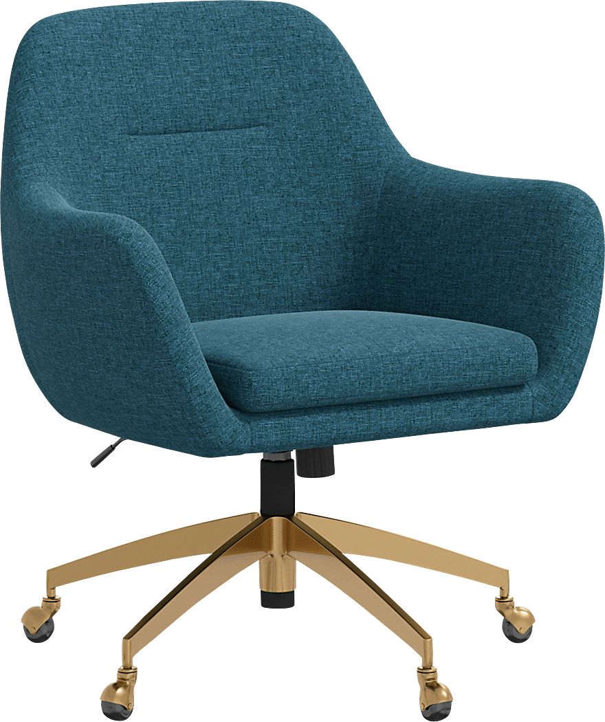 Bulwer Blue Desk Chair