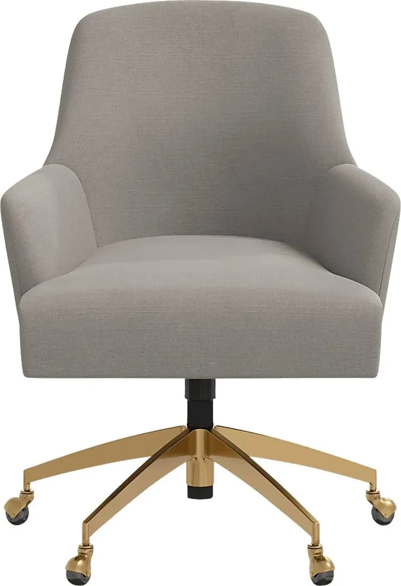 Dewstreet Gray Desk Chair