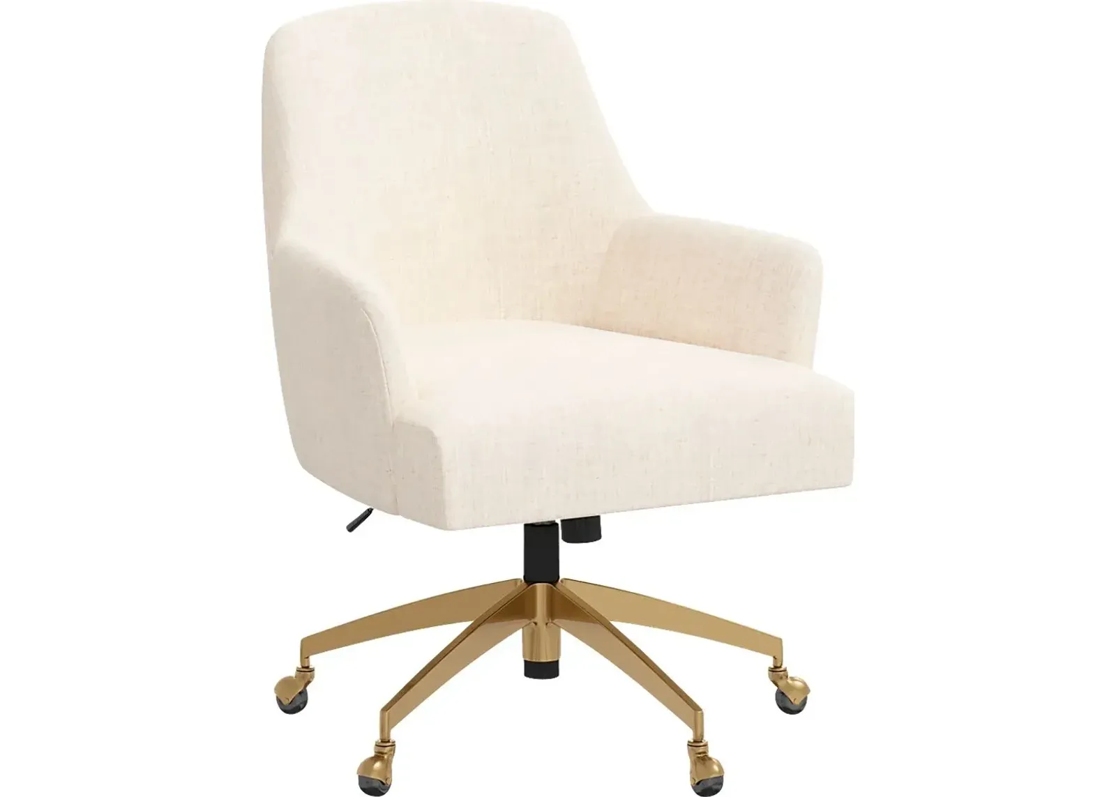 Dewstreet Beige Desk Chair