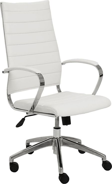 Coffeetree I White Office Chair