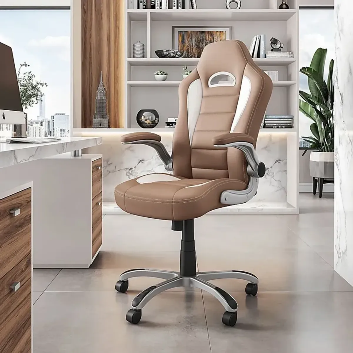 Abubi Brown Office Chair