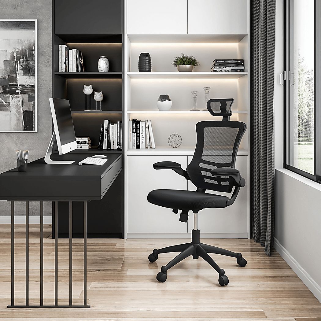 Kyman Black Office Chair