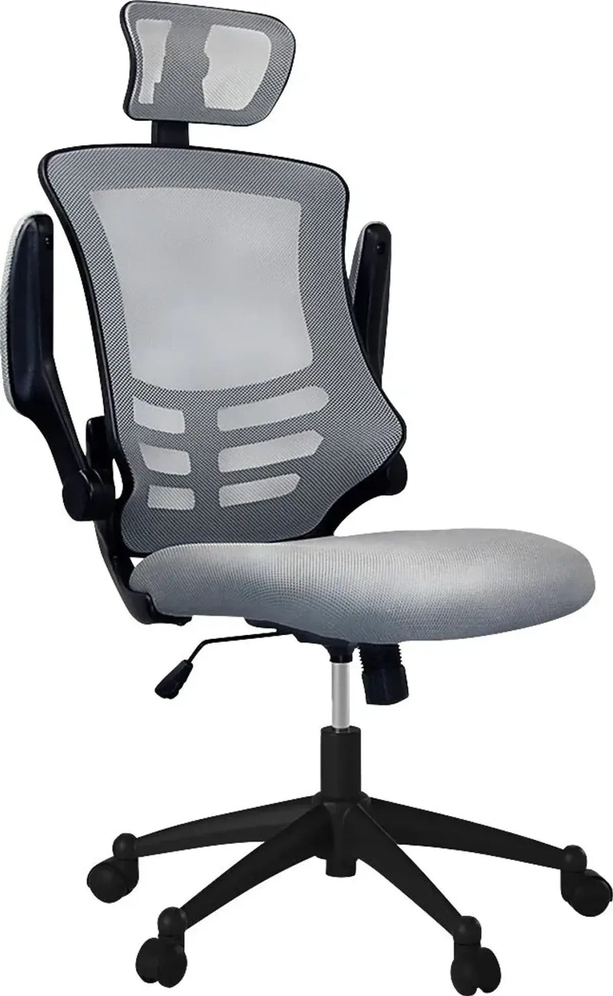 Kyman Gray Office Chair