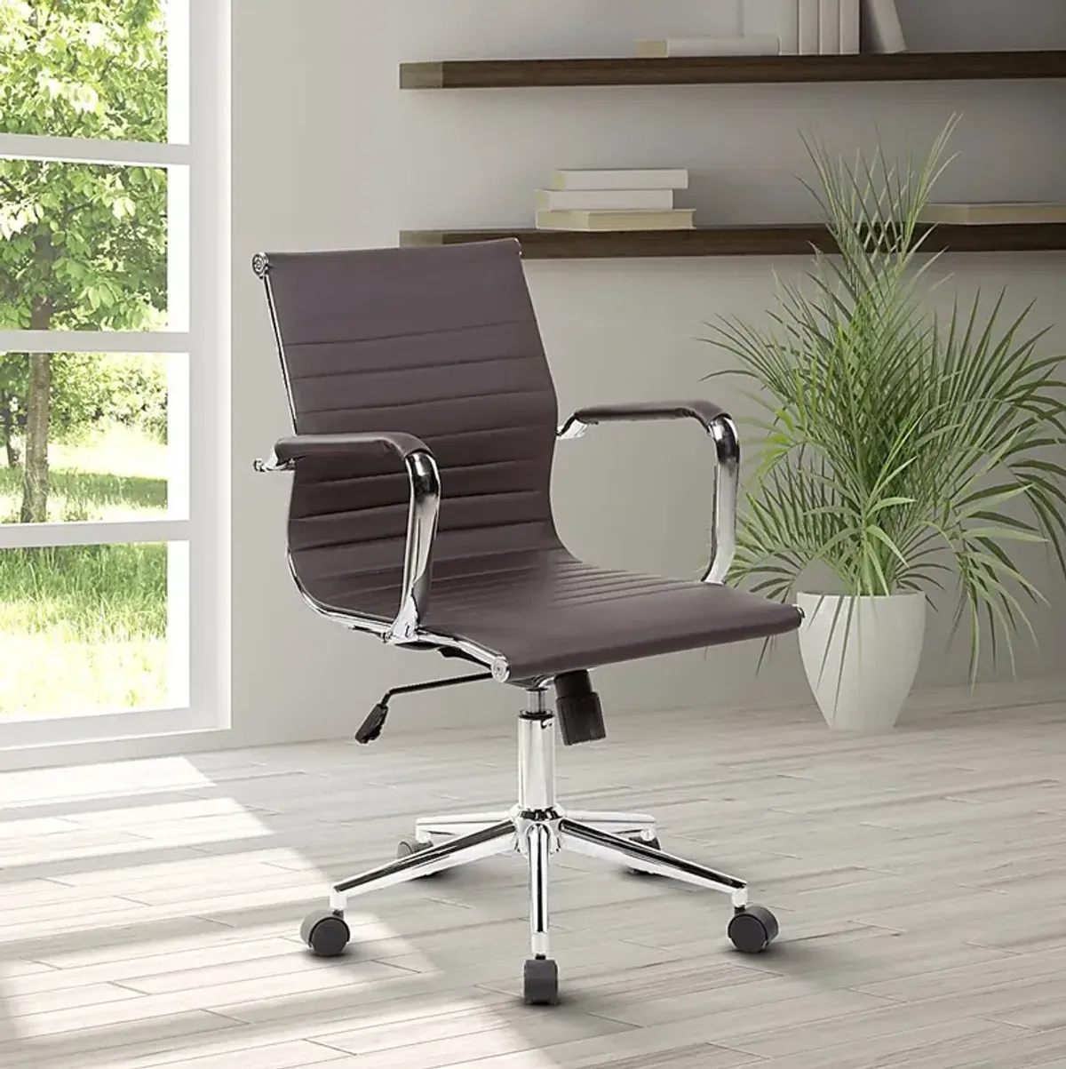 Jasih Brown Office Chair