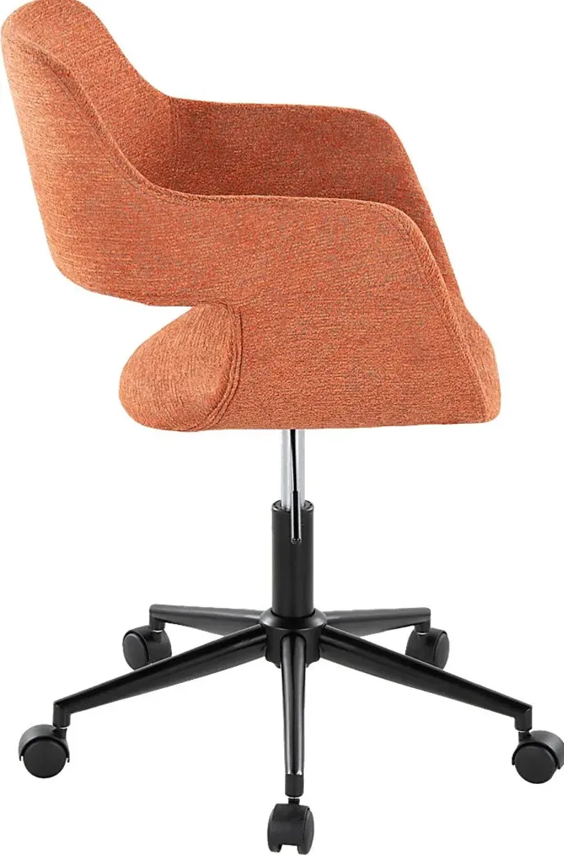 Triece Orange Desk Chair