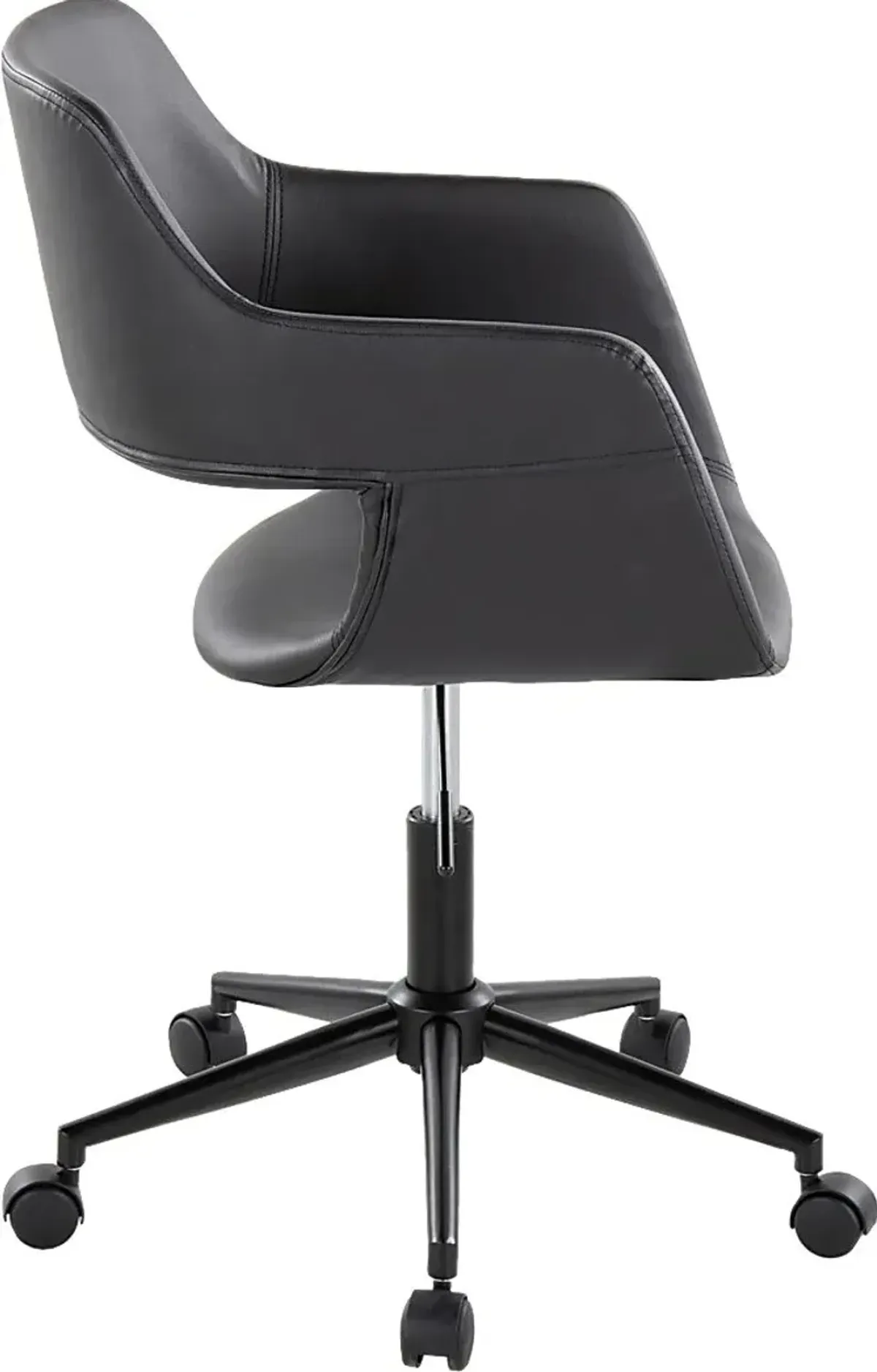 Triece Black Desk Chair