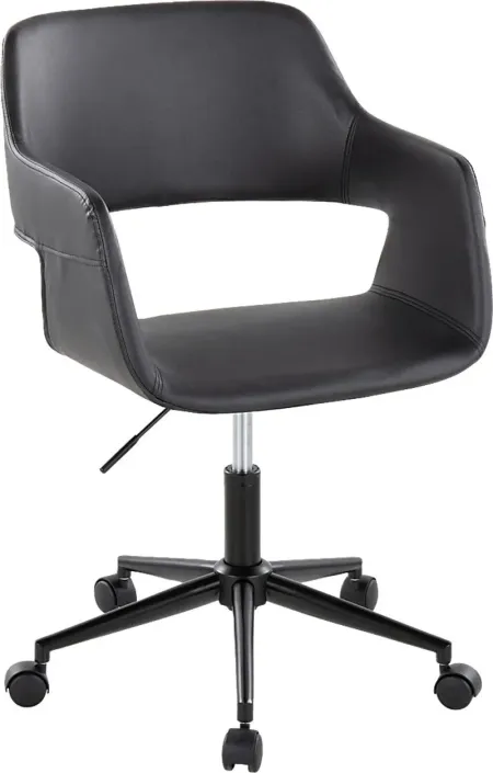 Triece Black Desk Chair