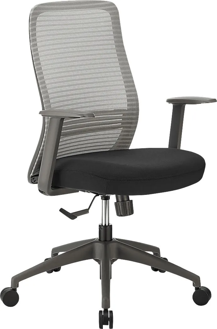 Oatman Gray Office Chair