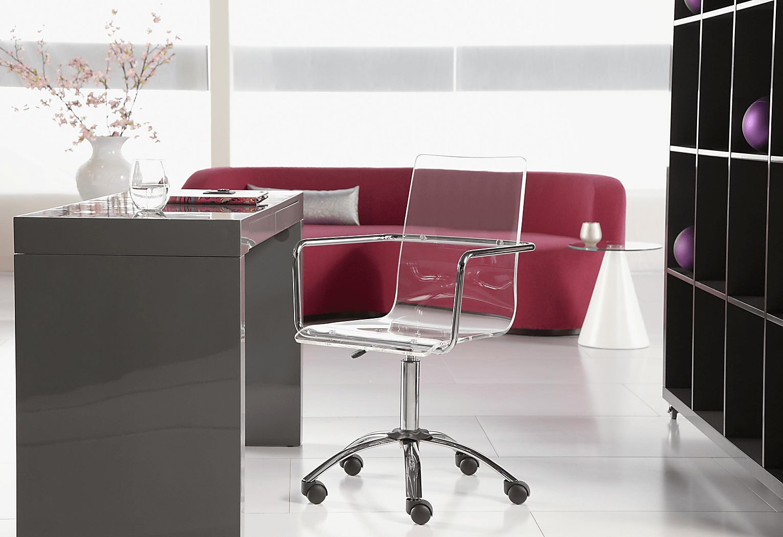 Trongo Clear Office Chair