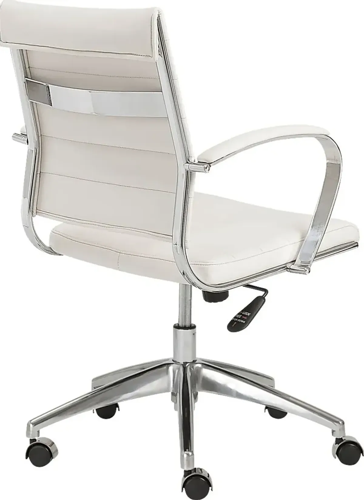 Armentor White Office Chair