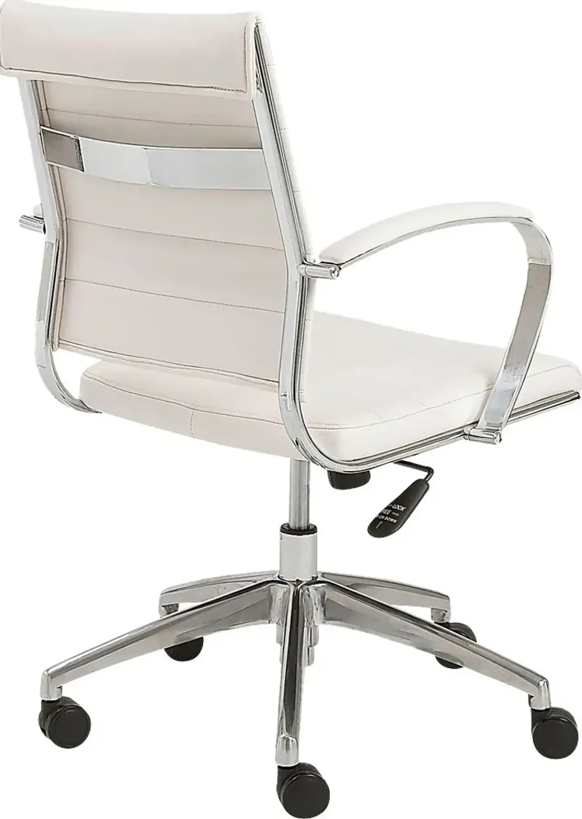 Armentor White Office Chair