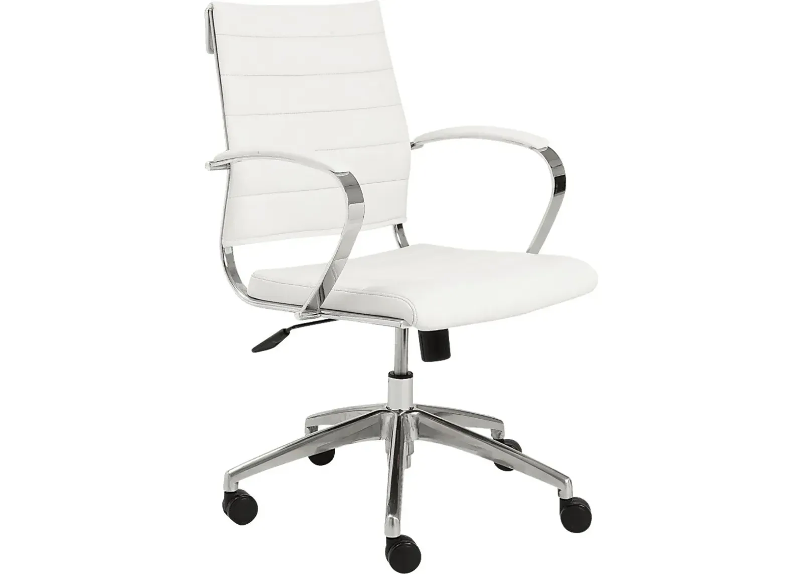 Armentor White Office Chair