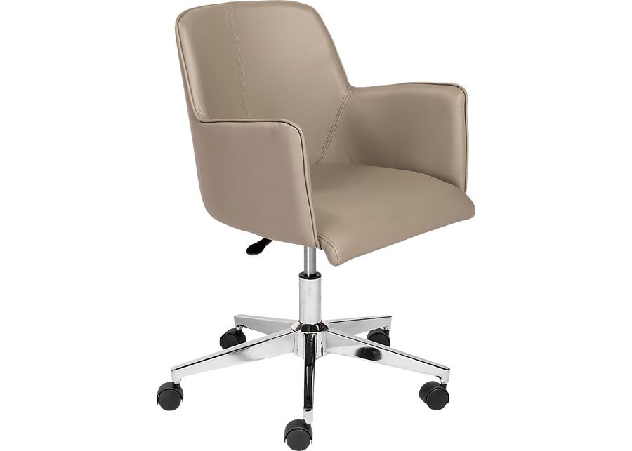 Babineaux I Taupe Office Chair