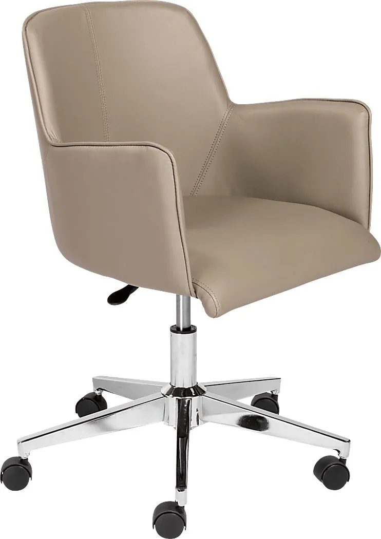 Babineaux I Taupe Office Chair