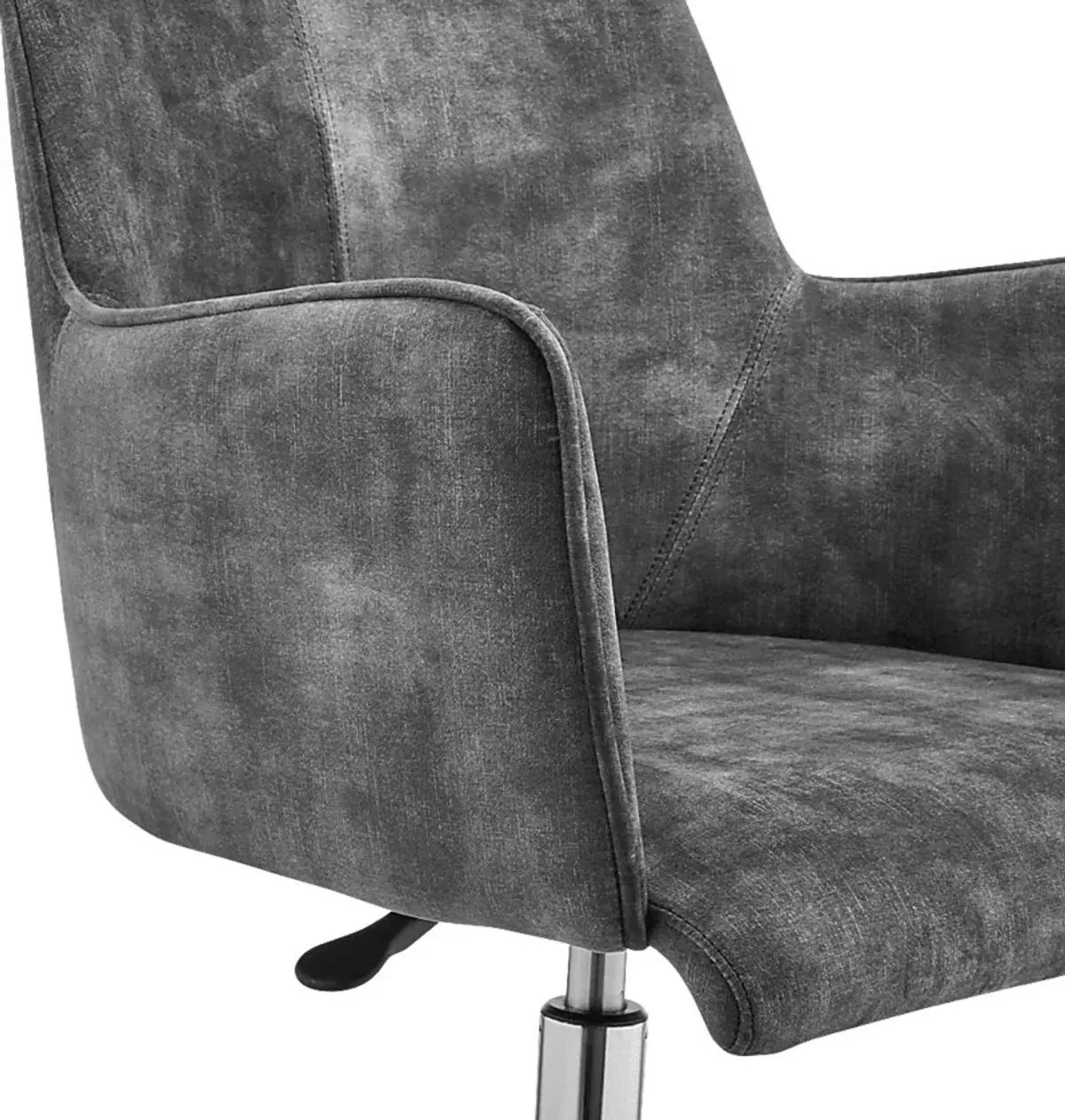 Babineaux II Gray Office Chair