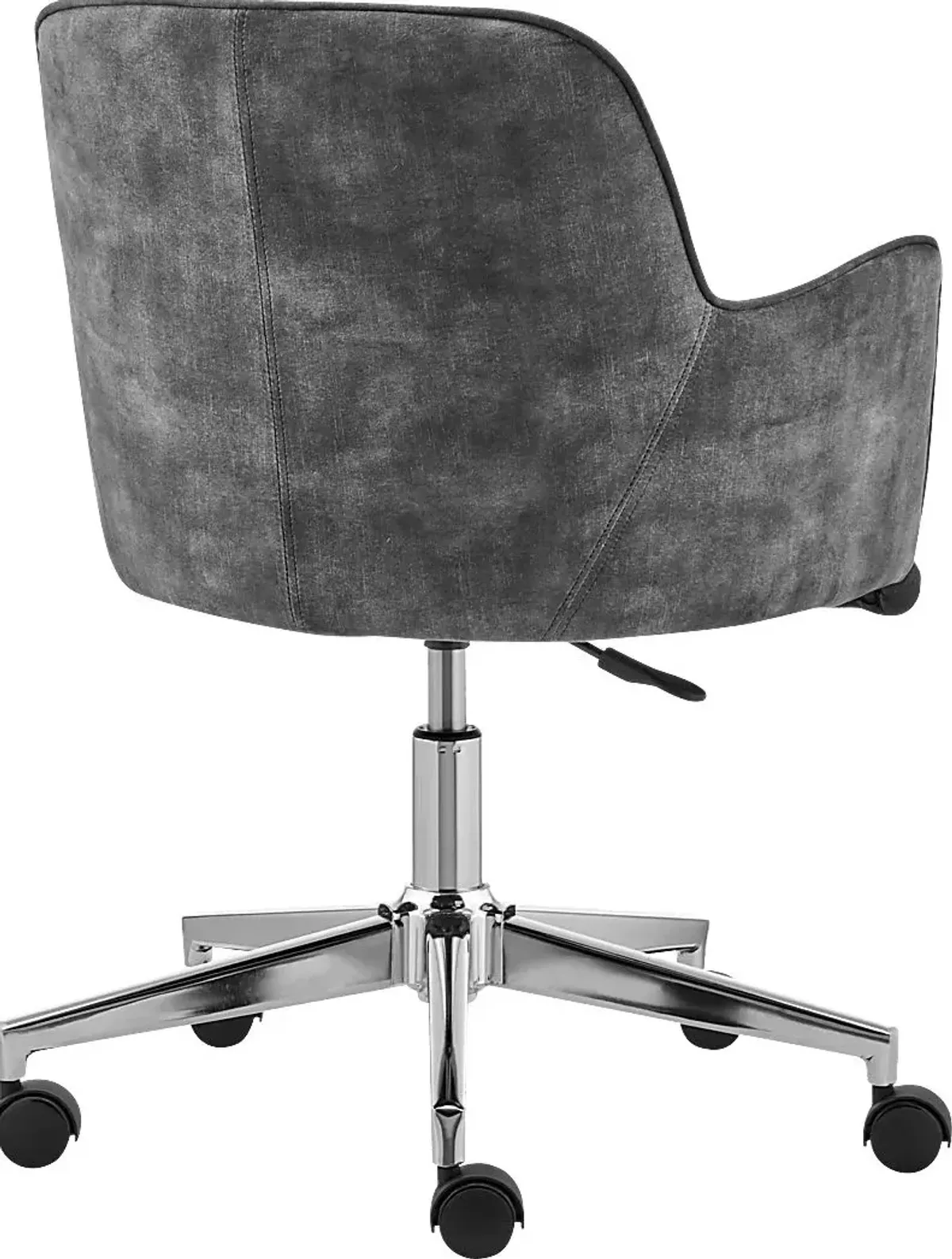 Babineaux II Gray Office Chair