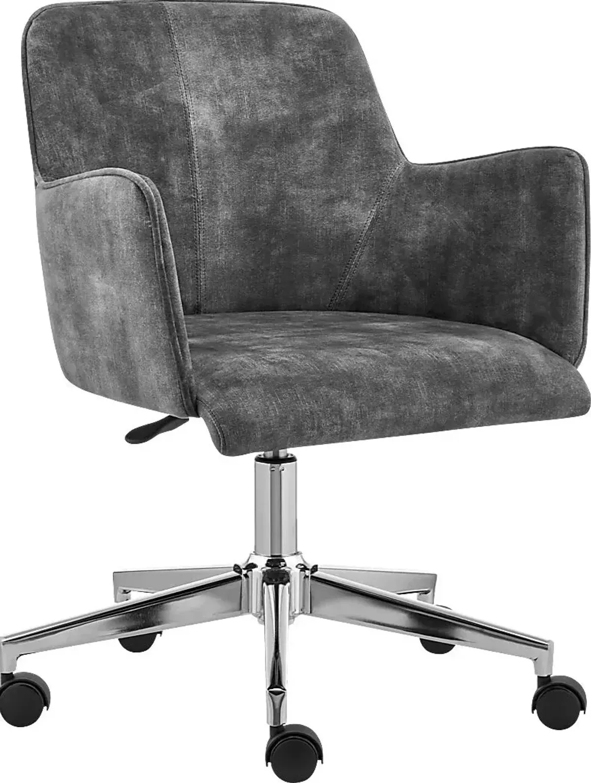 Babineaux II Gray Office Chair