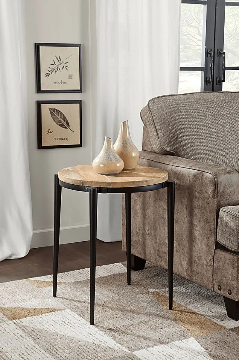 Luboya Brown End Table