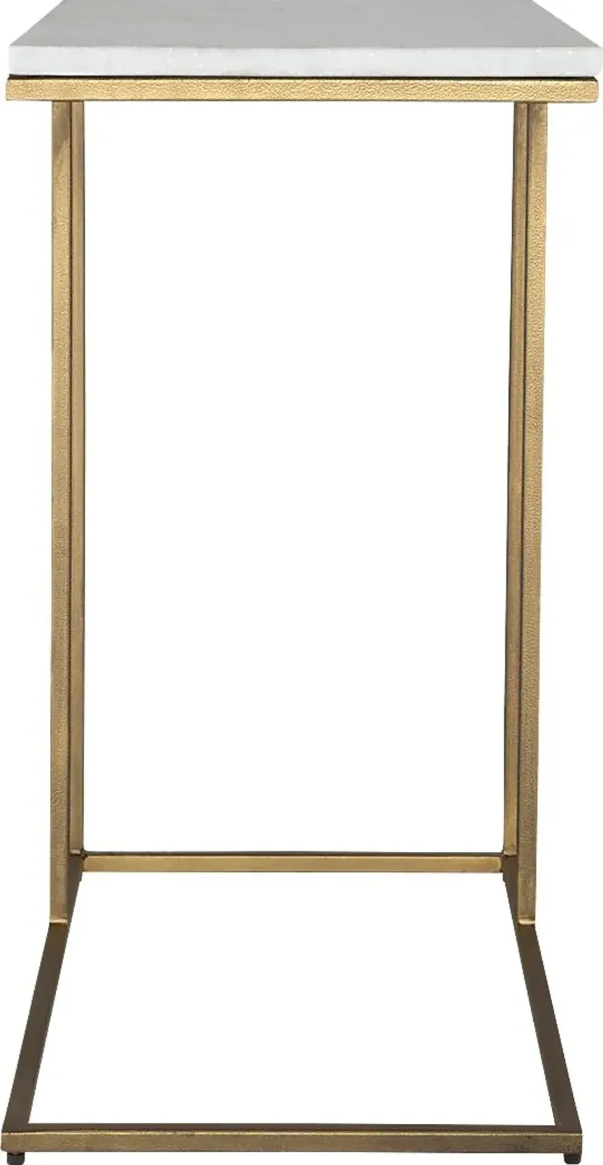 Talha Brass Accent Table