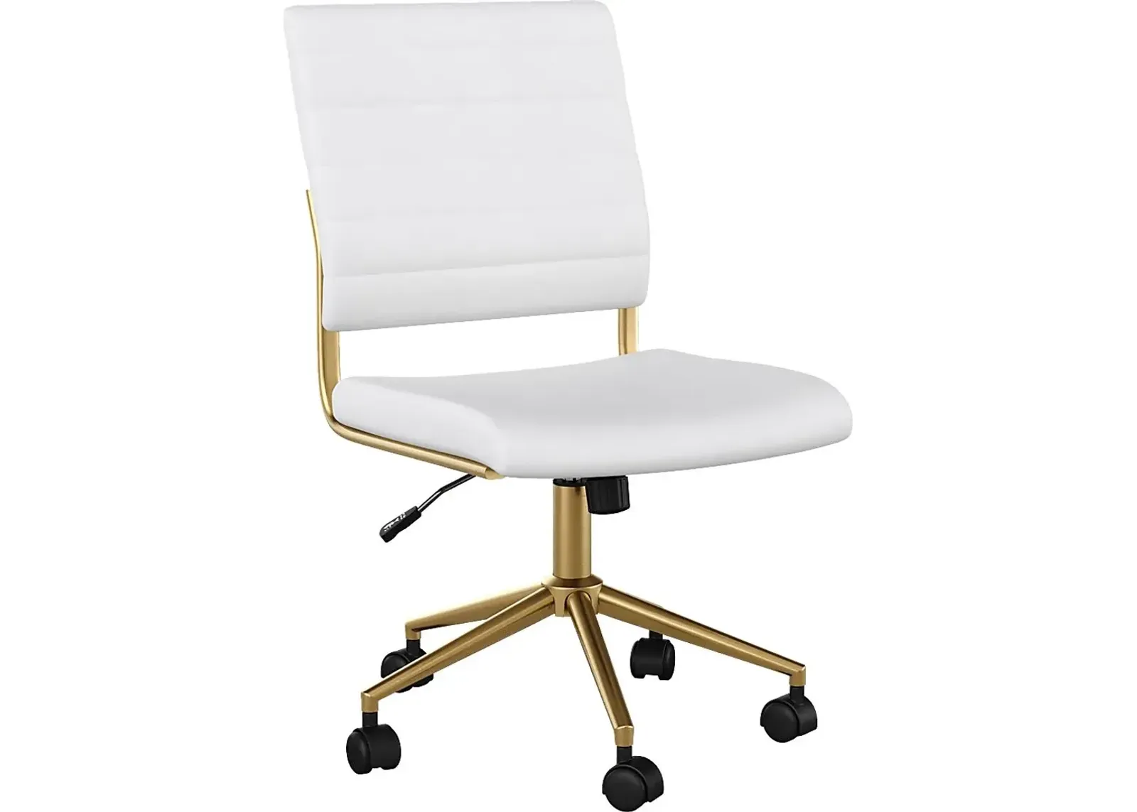 Zubicek White Office Chair