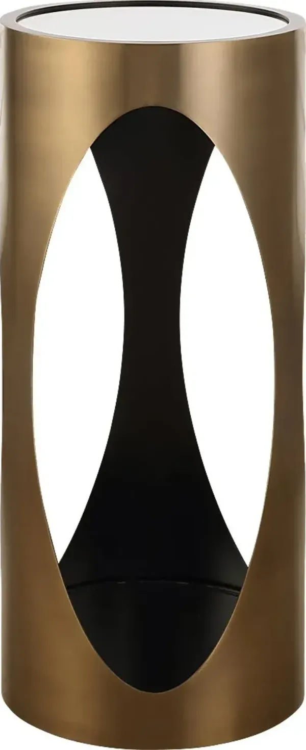 Naizo Brass Accent Table