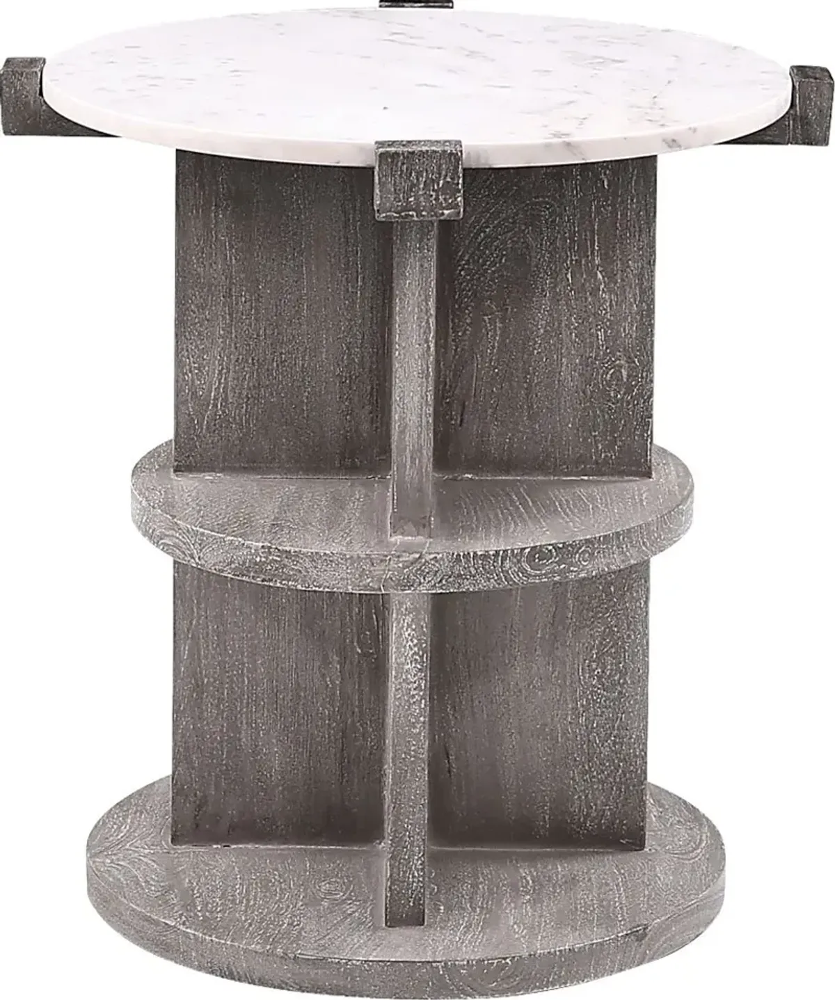 Sovran Gray Accent Table