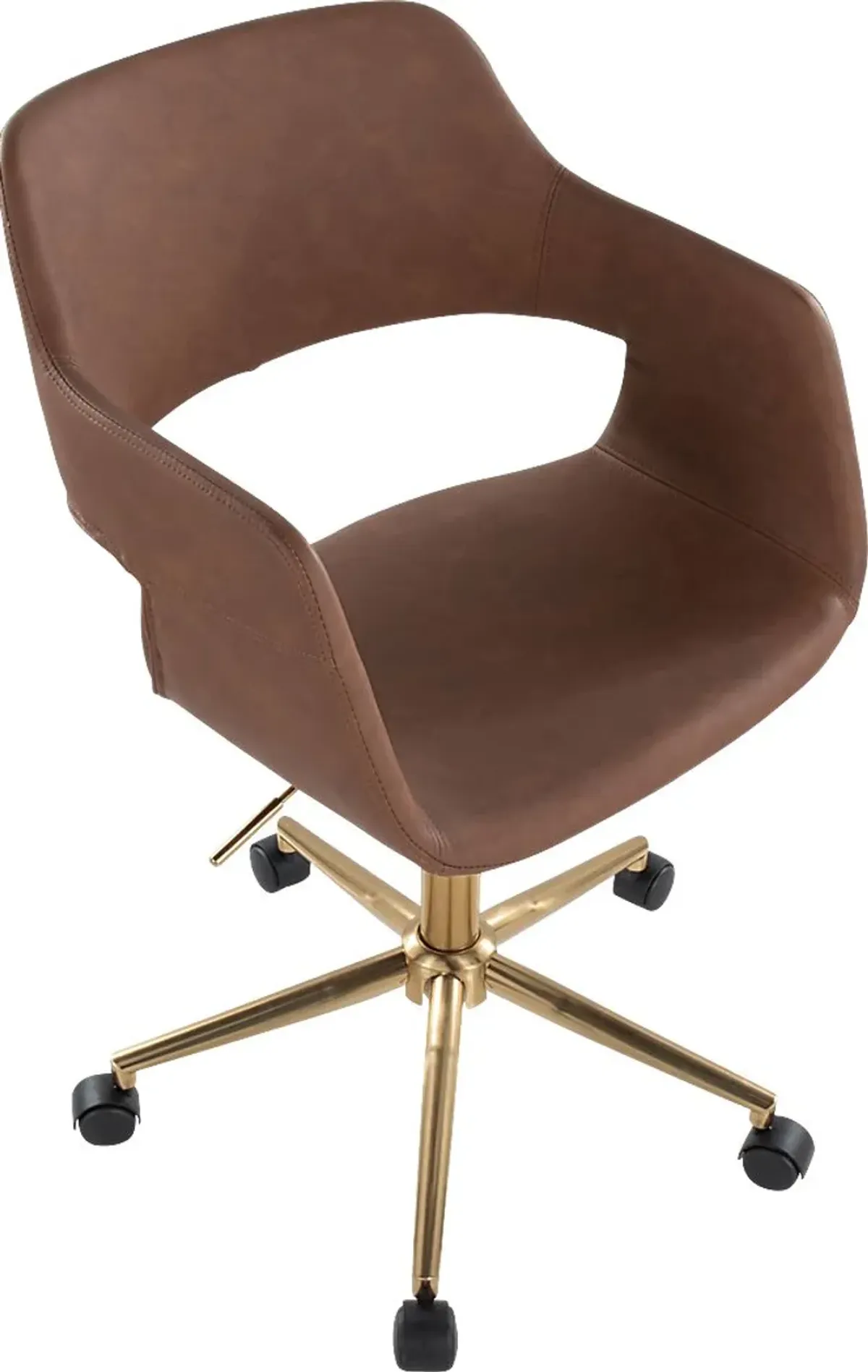 Whisp I Brown Desk Chair