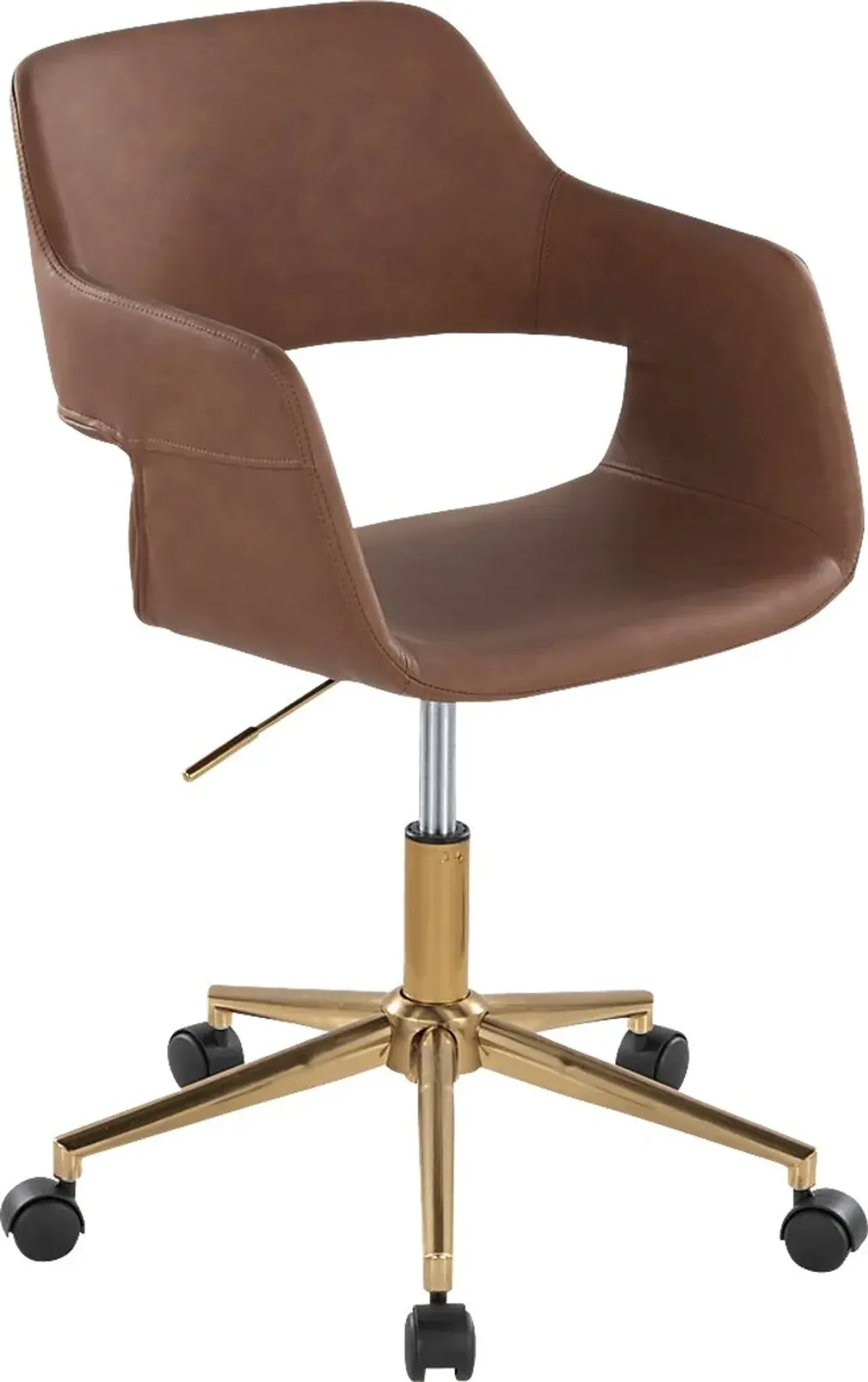 Whisp I Brown Desk Chair