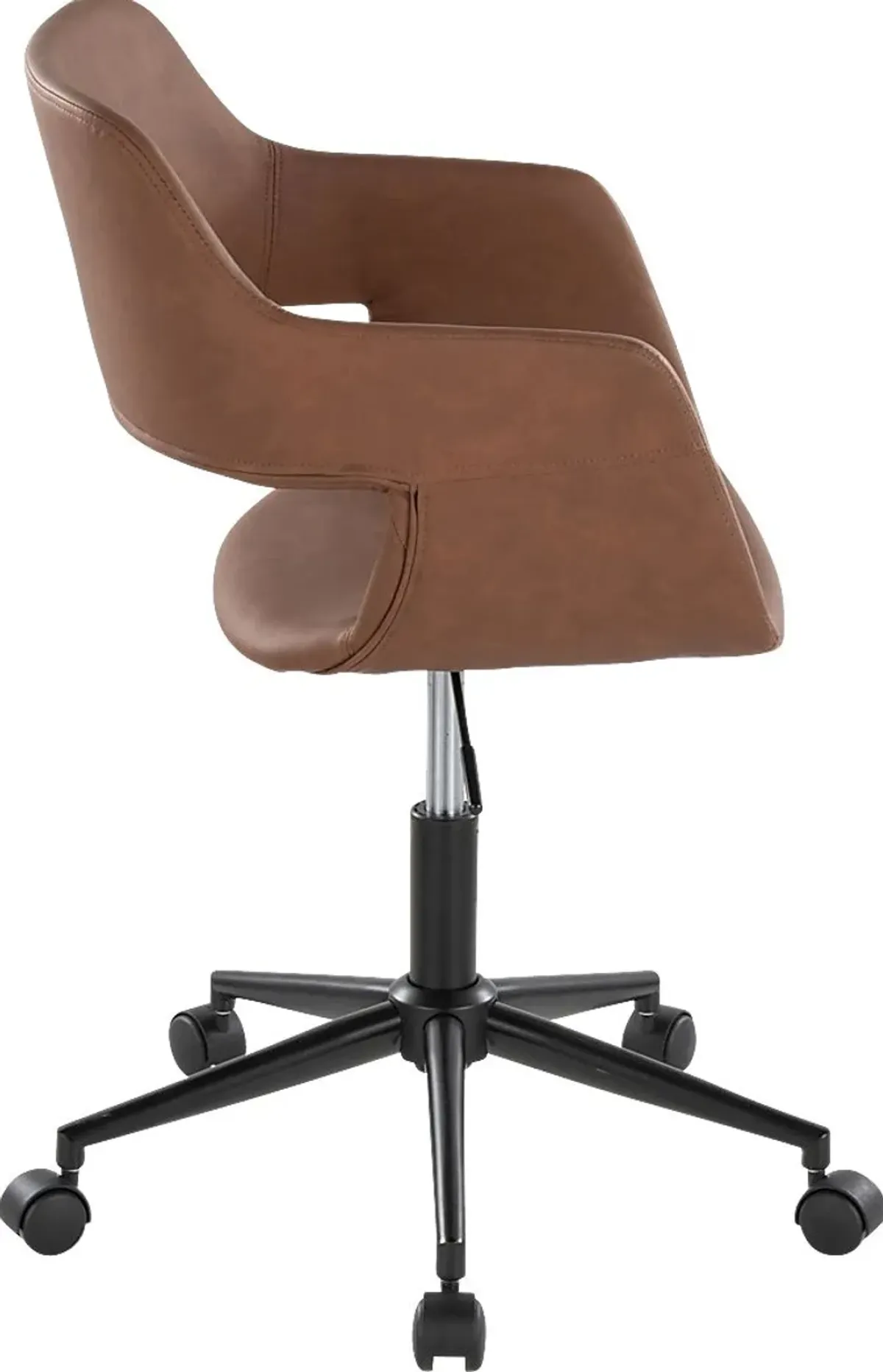 Whisp II Brown Desk Chair