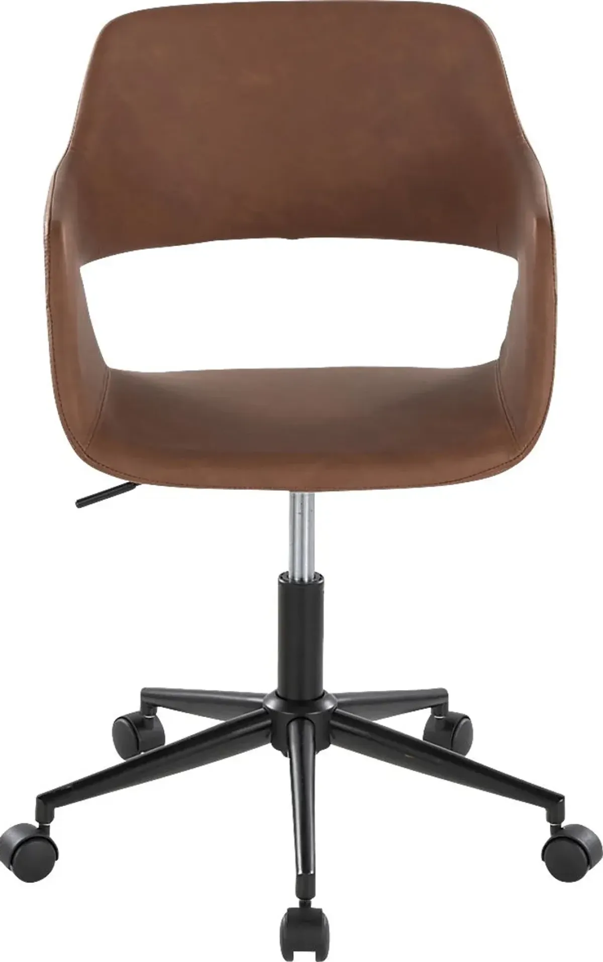 Whisp II Brown Desk Chair