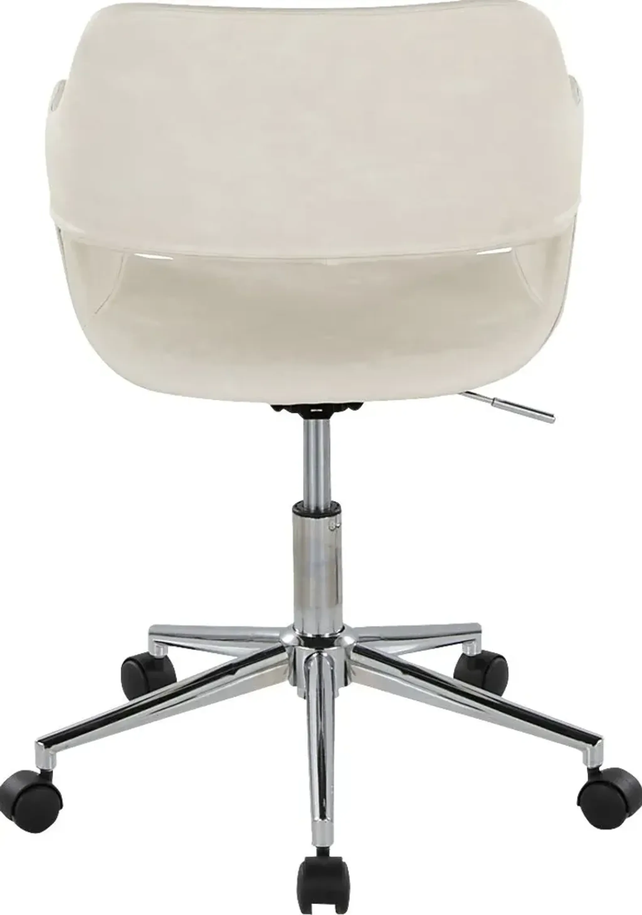Whisp Iii Cream Desk Chair Rooms To Go | Furniture.com