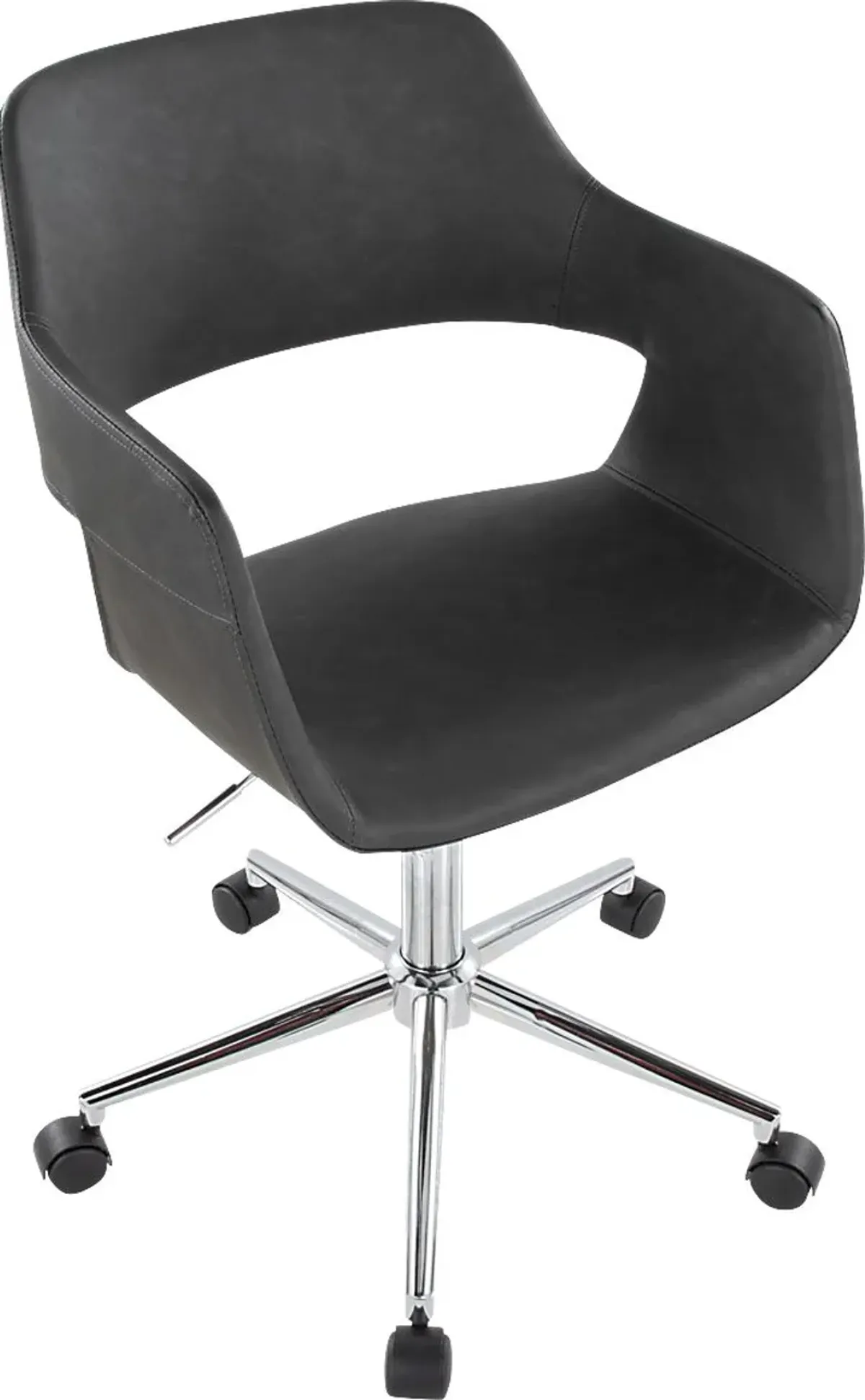 Whisp III Gray Desk Chair