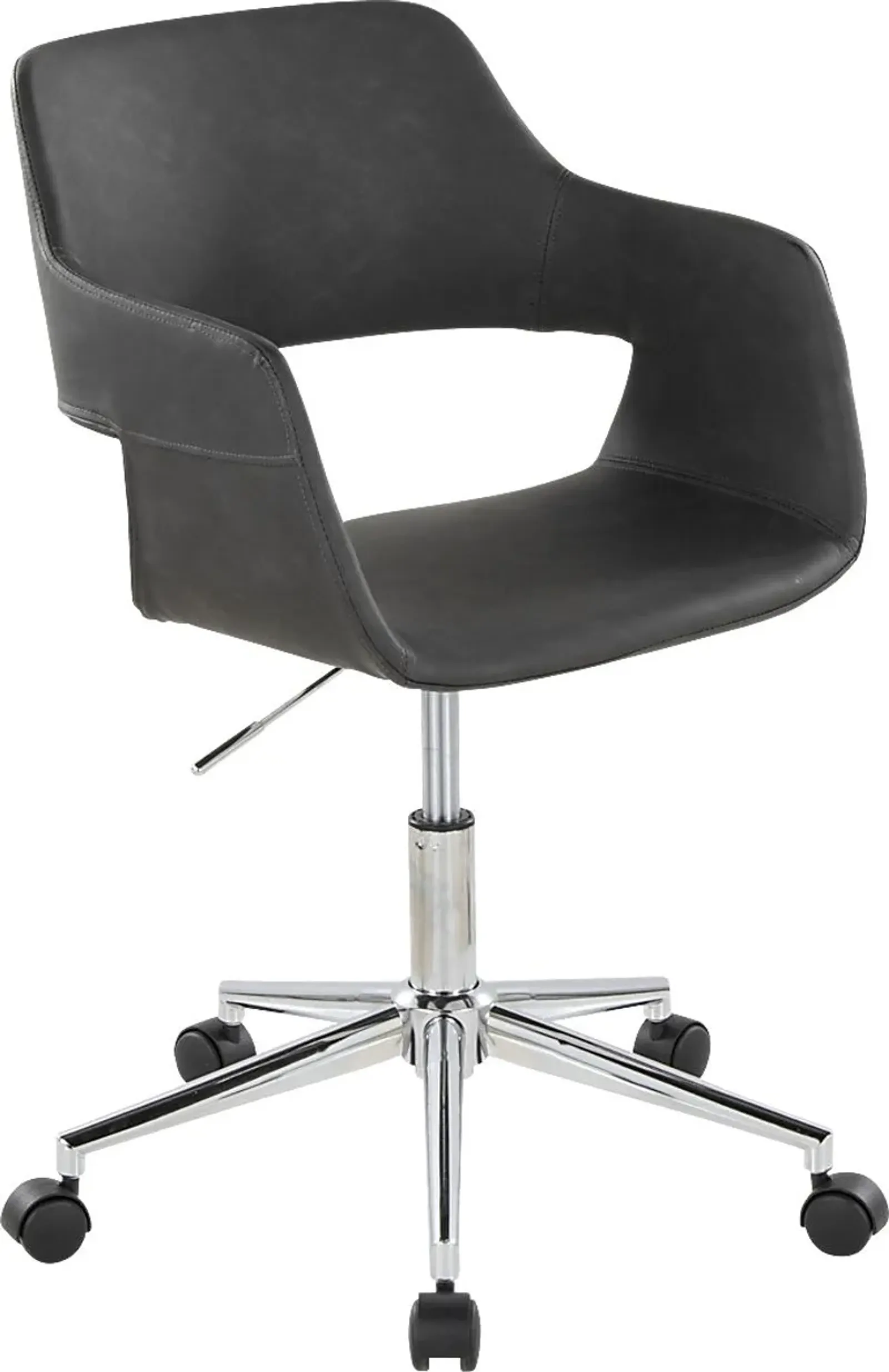 Whisp III Gray Desk Chair