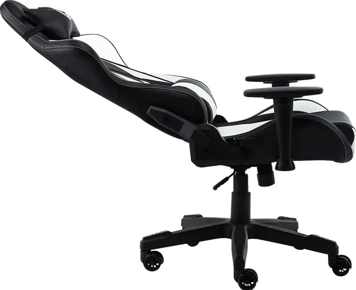 Trendiac White/Black PC Gaming Chair