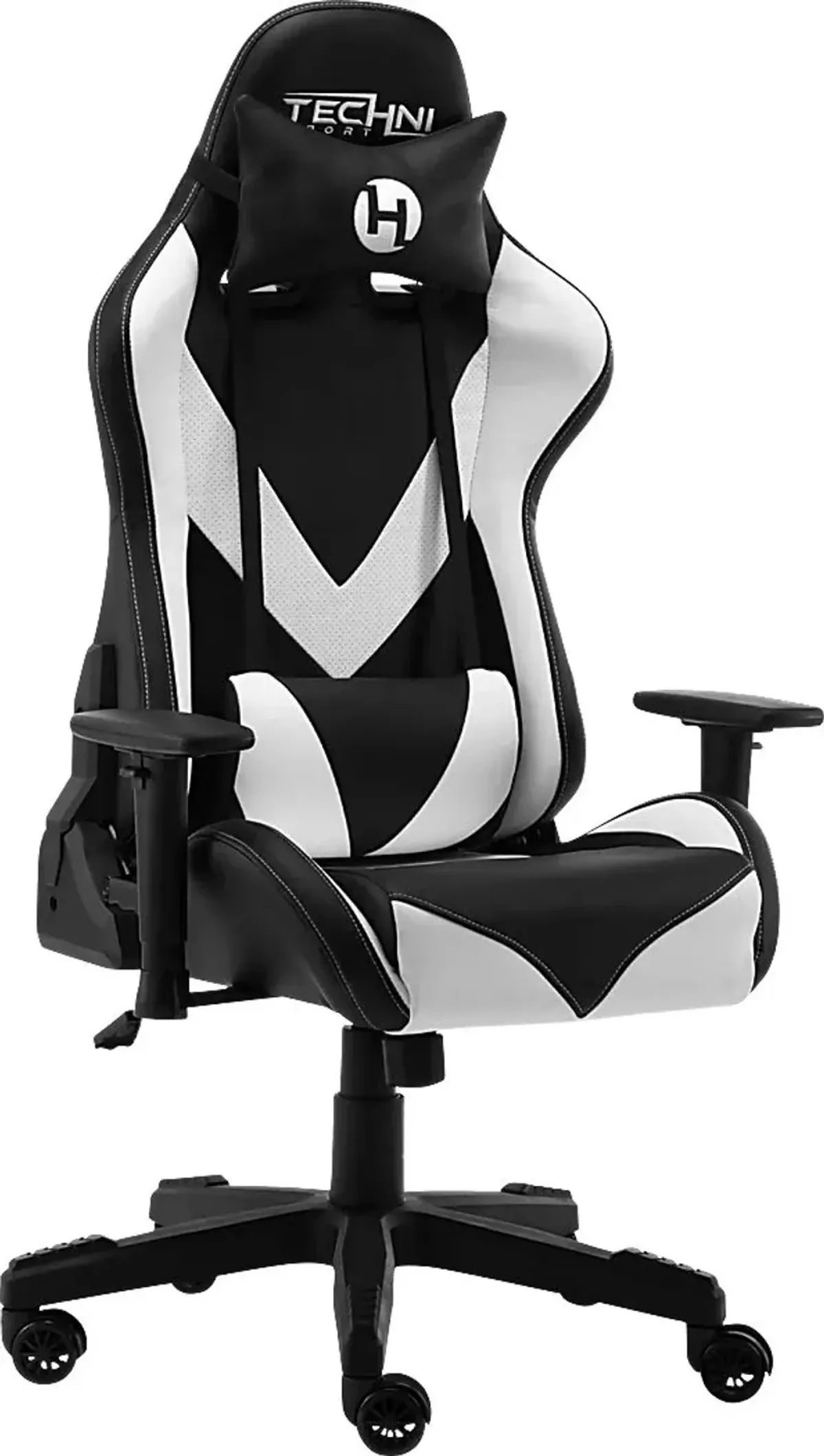 Trendiac White/Black PC Gaming Chair