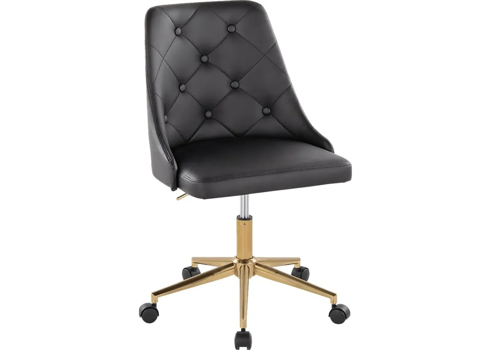 Maebeth I Black Office Chair