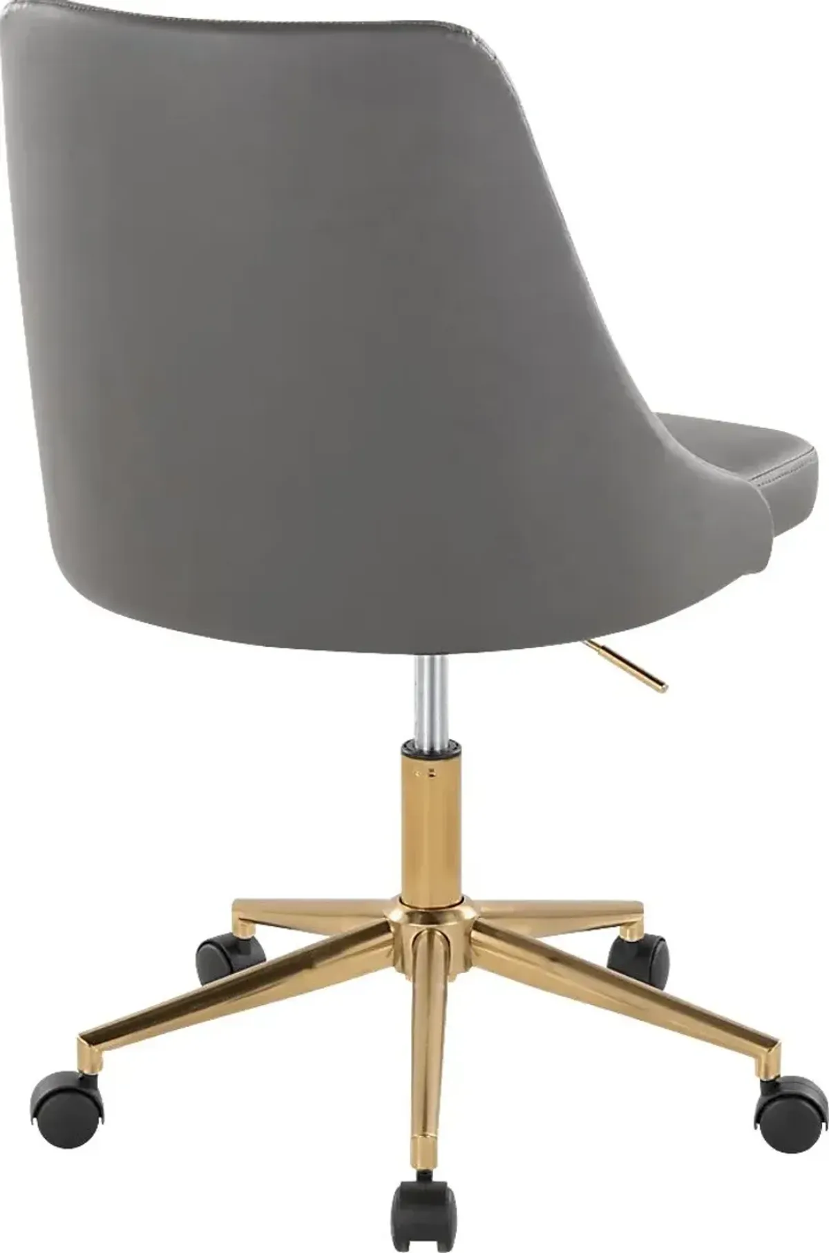 Maebeth I Gray Office Chair