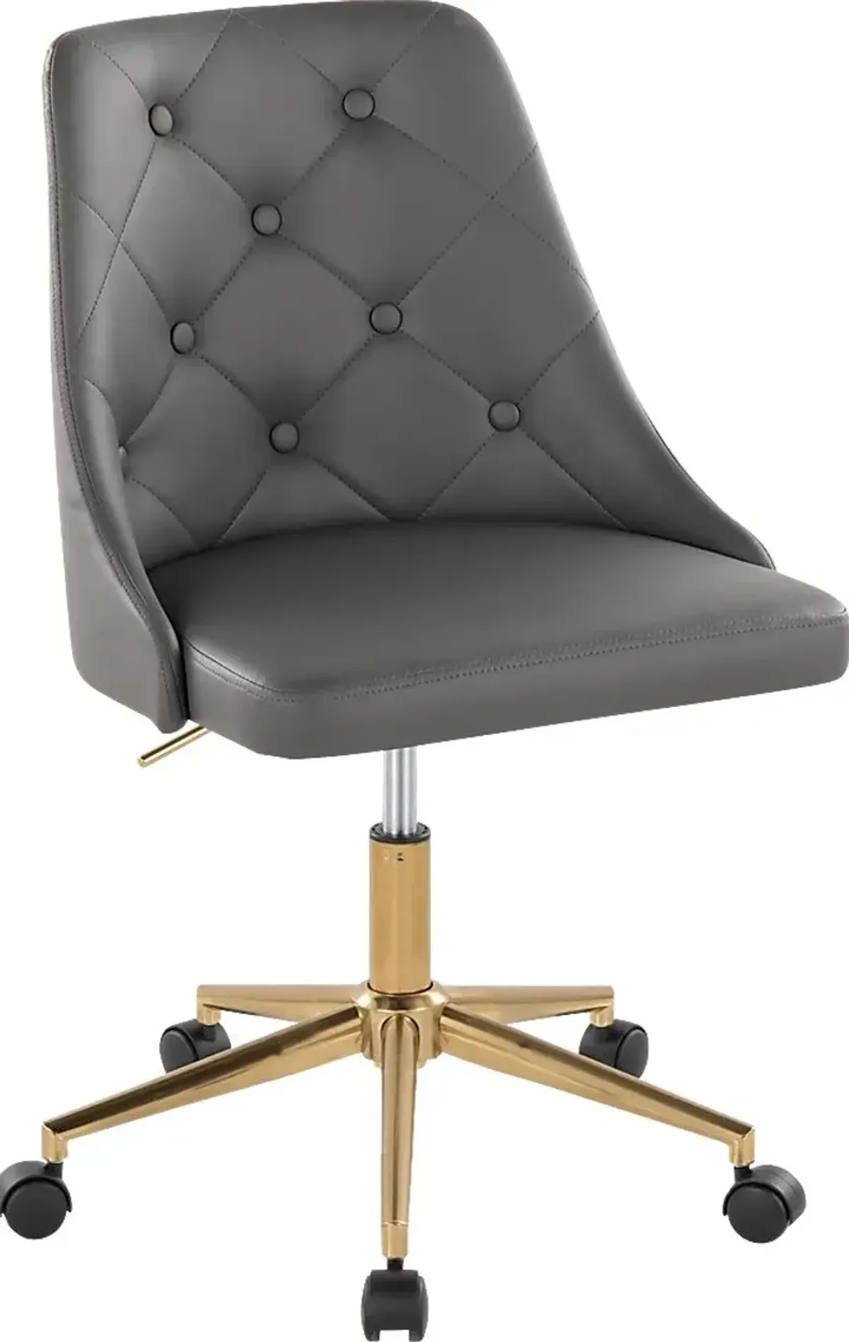 Maebeth I Gray Office Chair