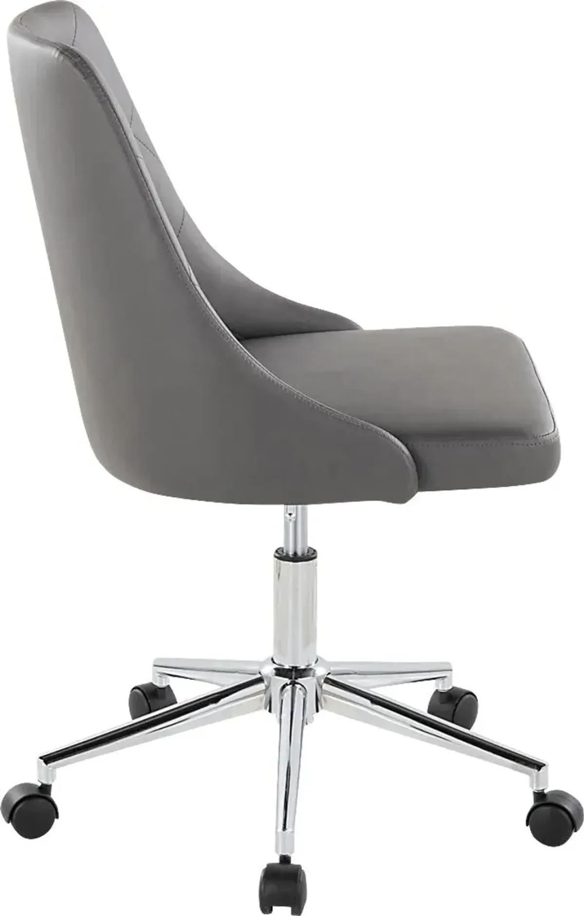 Maebeth II Gray Office Chair