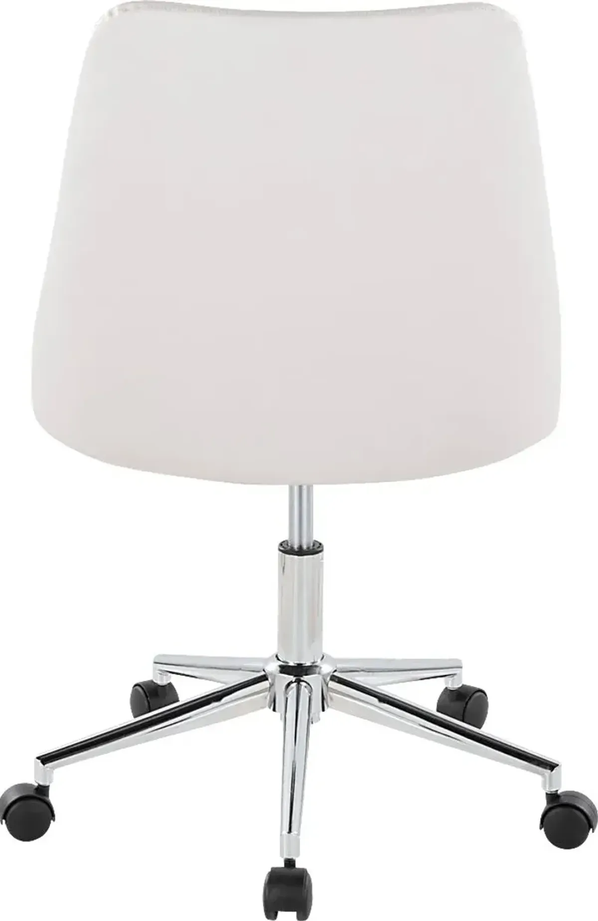 Maebeth II White Office Chair