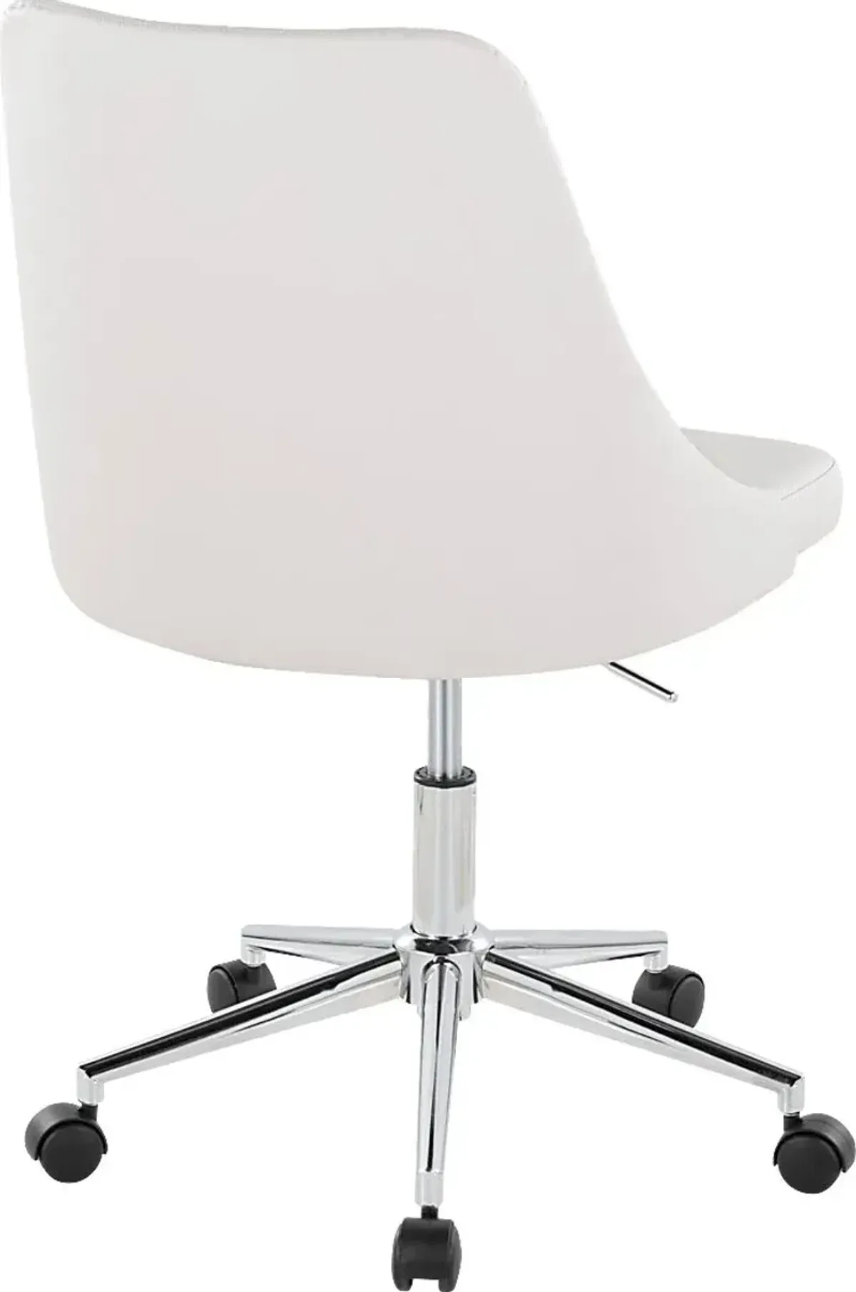 Maebeth II White Office Chair