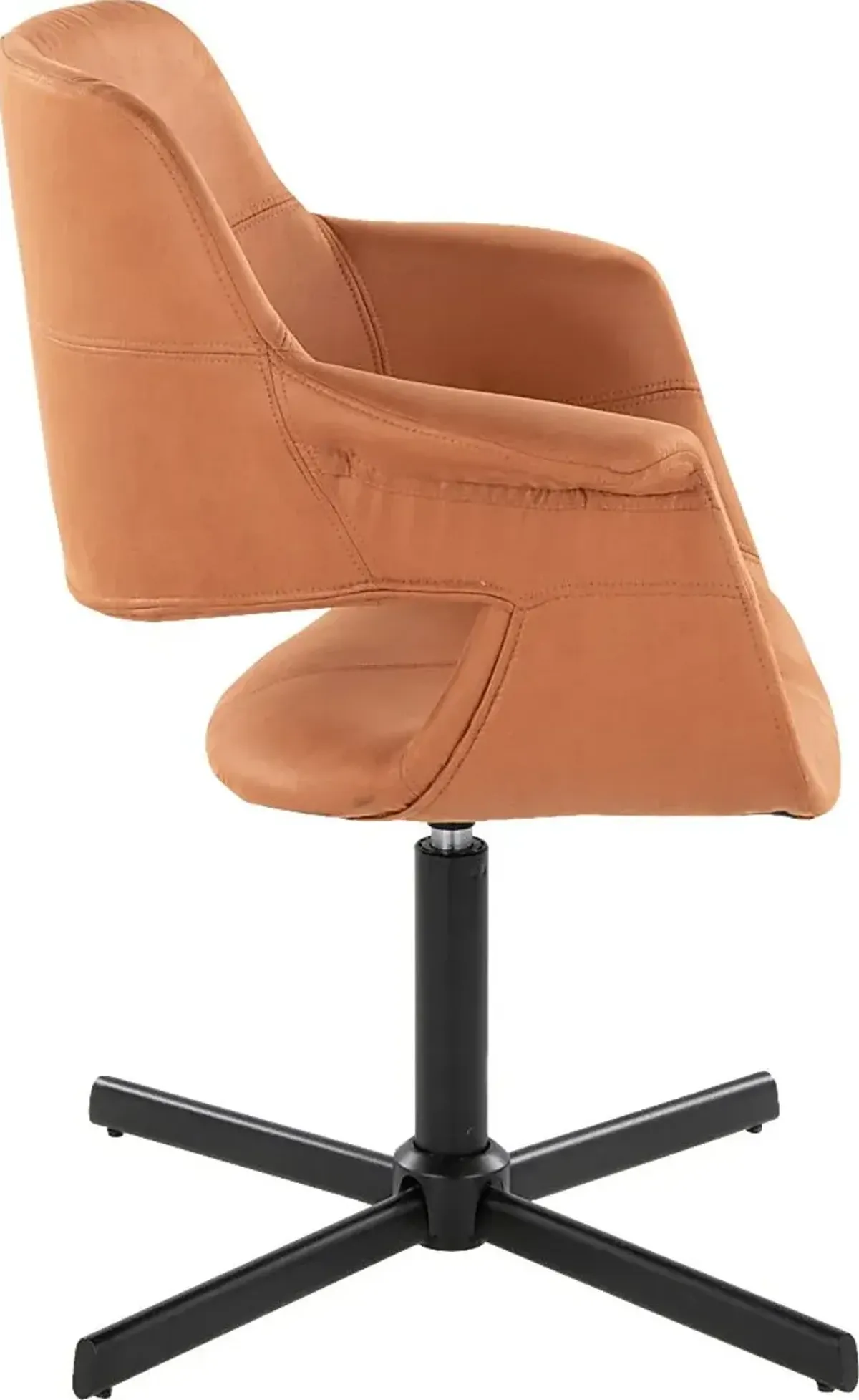 Donneita Brown Swivel Accent Chair