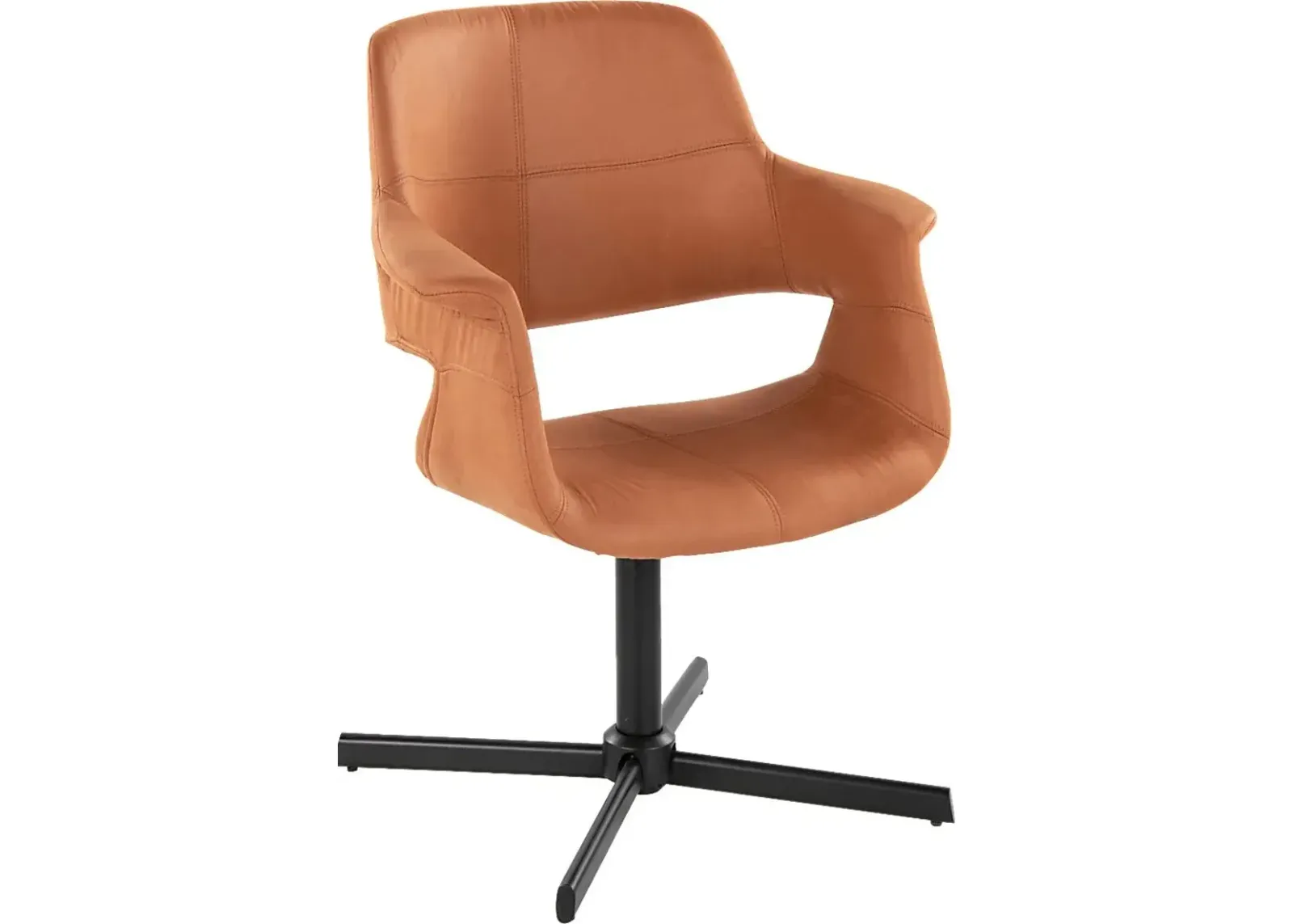 Donneita Brown Swivel Accent Chair