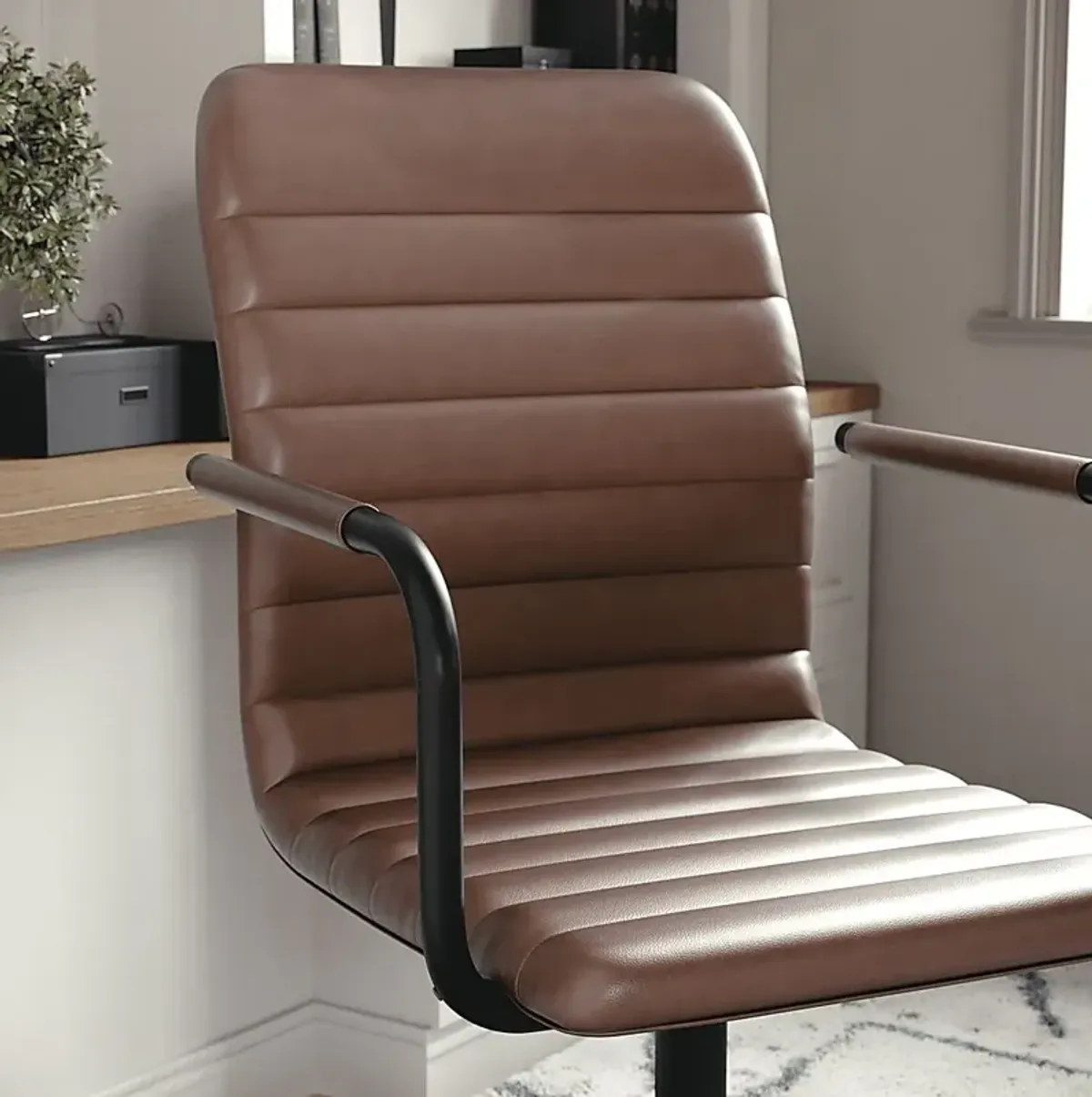 Jalowy Brown Office Chair